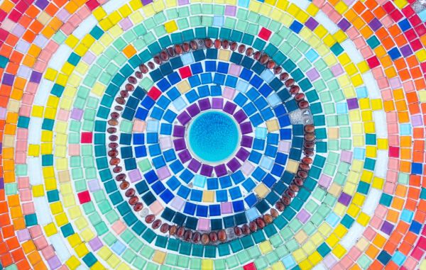 Mosaic Tile Fixing